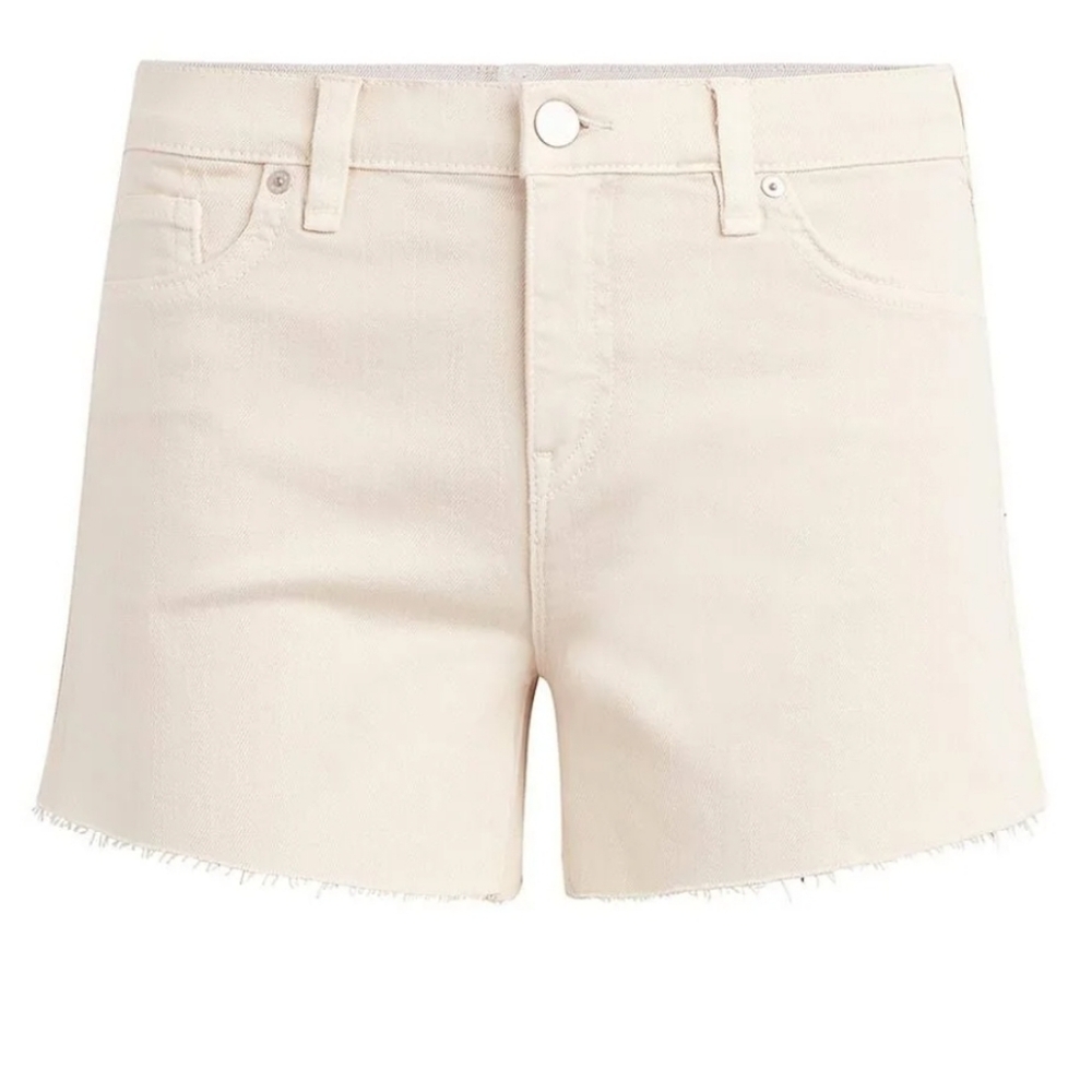 NWT HUDSON | $128 Gemma Mid-Rise Raw Hem Shorts - Picture 6 of 8